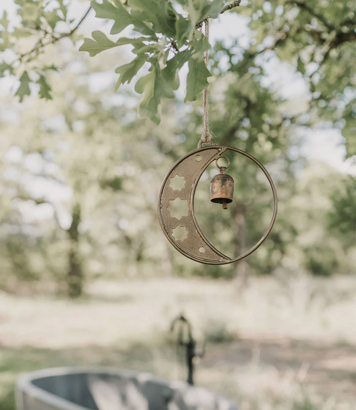 Devani Moon and Stars Bell Wind Chime SKU: