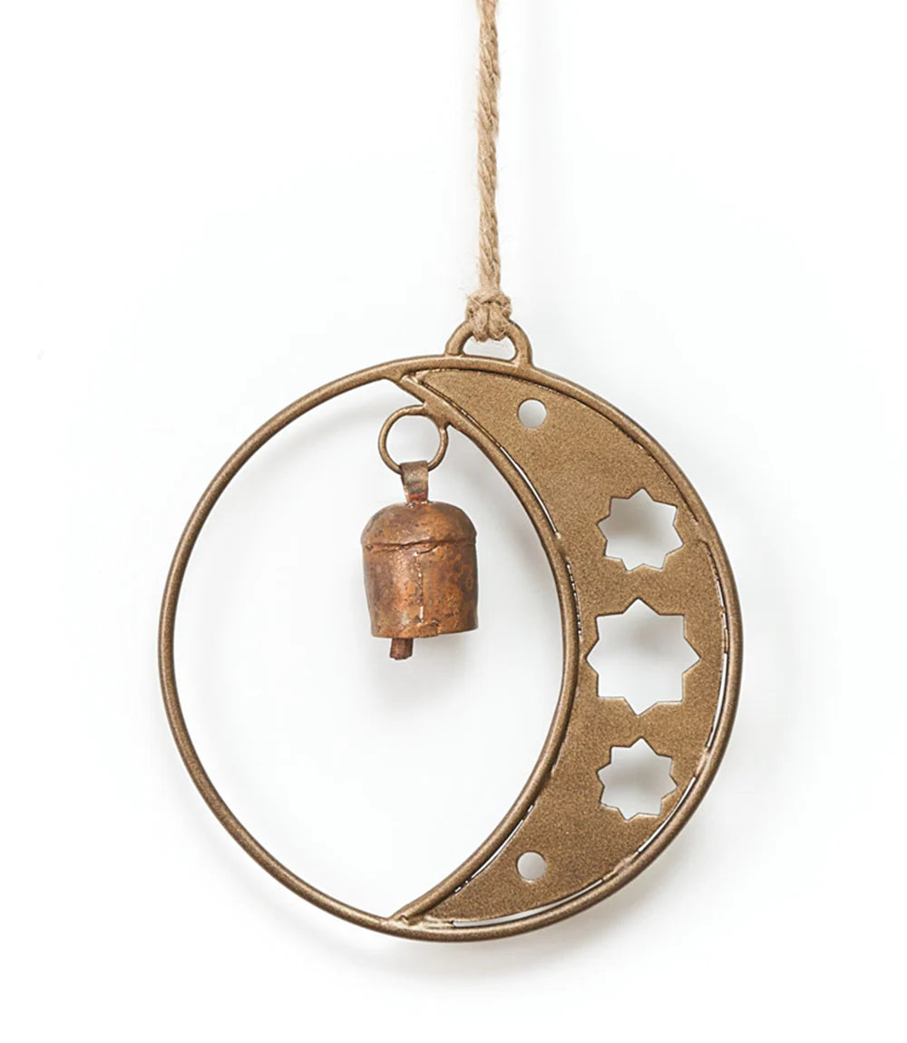 Devani Moon and Stars Bell Wind Chime SKU: