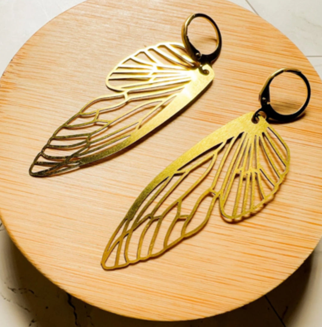 Butterfly Wing Earrings