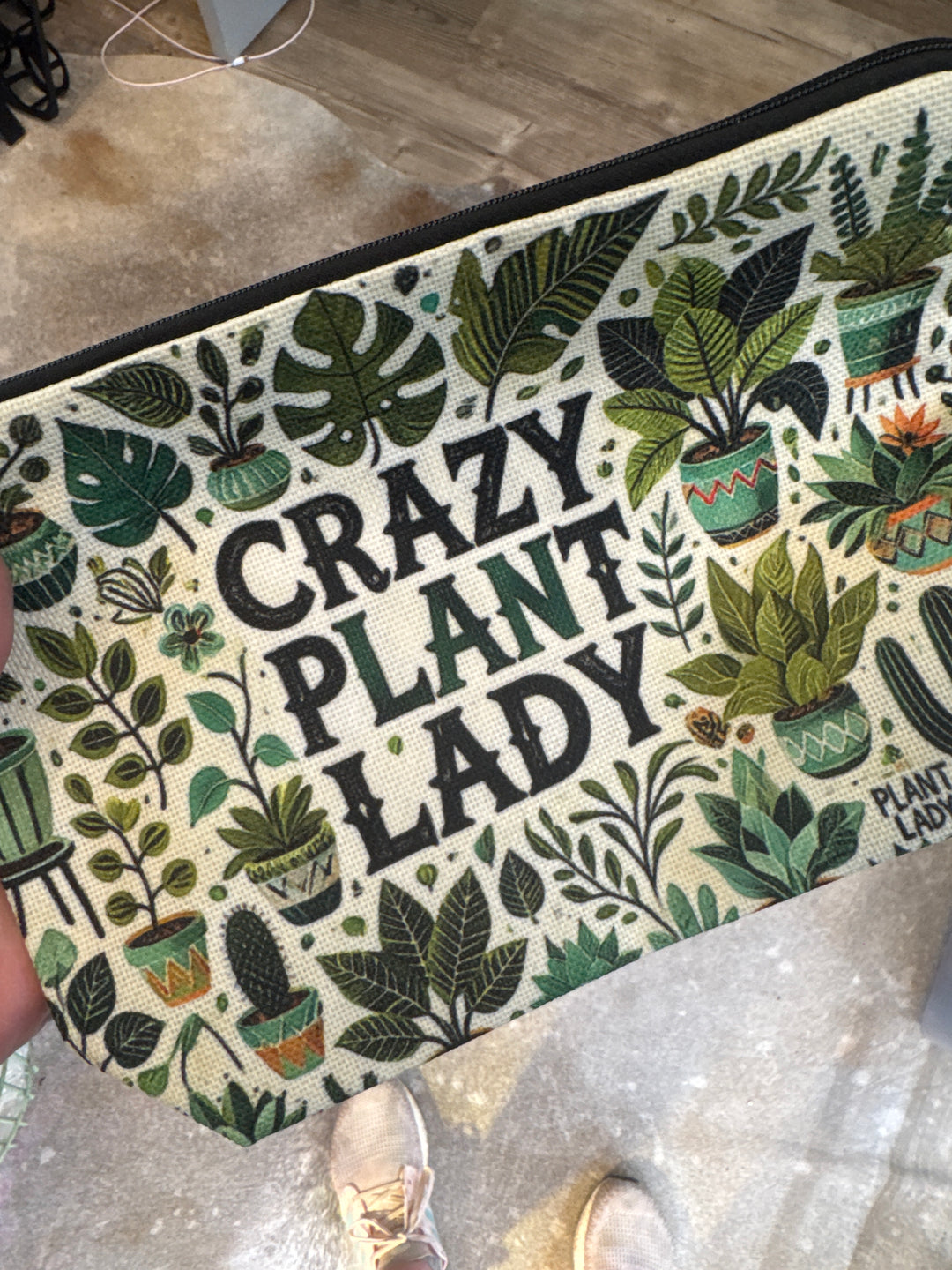 Crazy Plant Lady Pouch