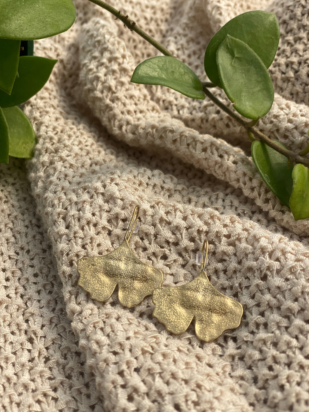 Ginkgo Earrings