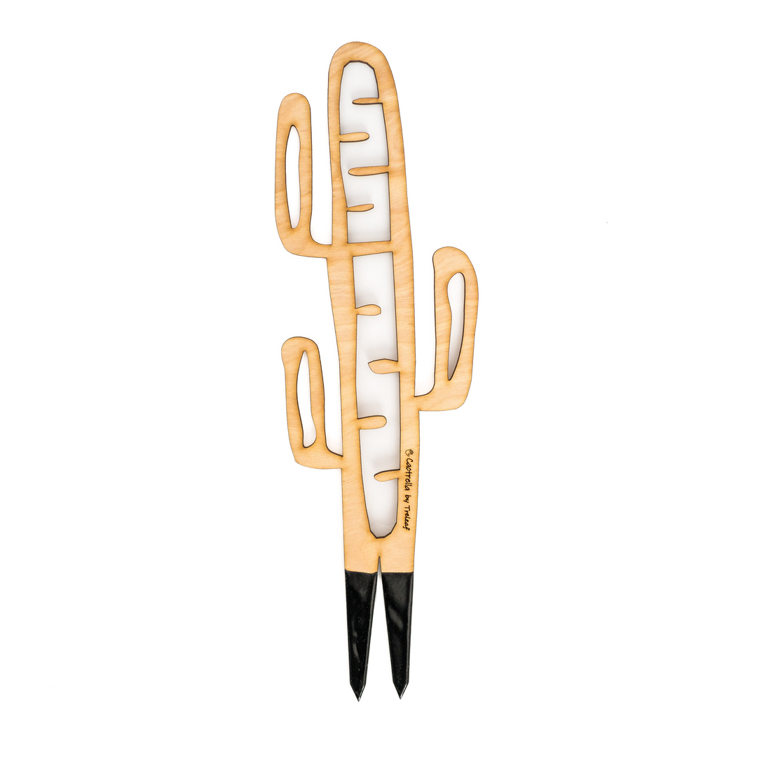 BARE™ Cactrella™ - Customizable wooden plant support - Inspired by the Barrel Cactus