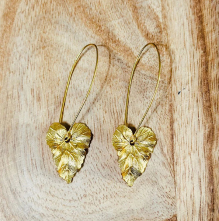 Anthurium / Ivy Earrings